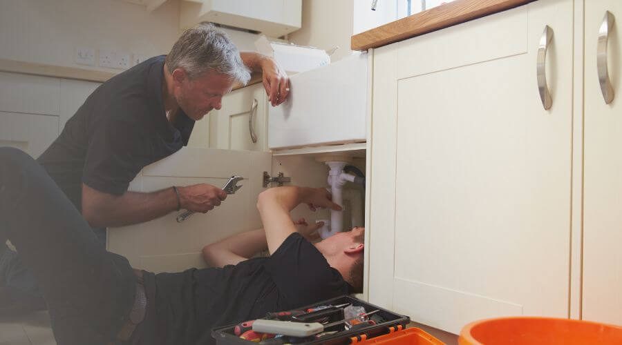 Professional burst pipe repair services in Laughlin Afb, TX